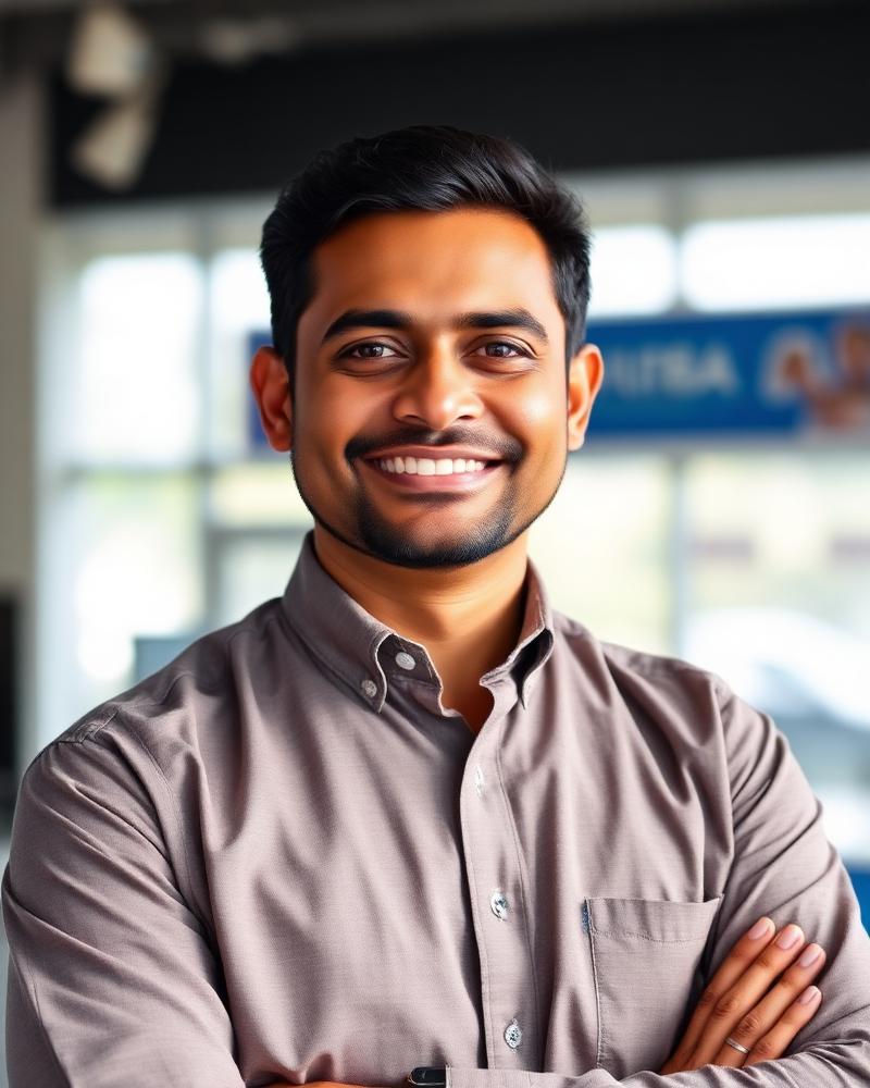 Jaya Charan, founder of GK Car Rental